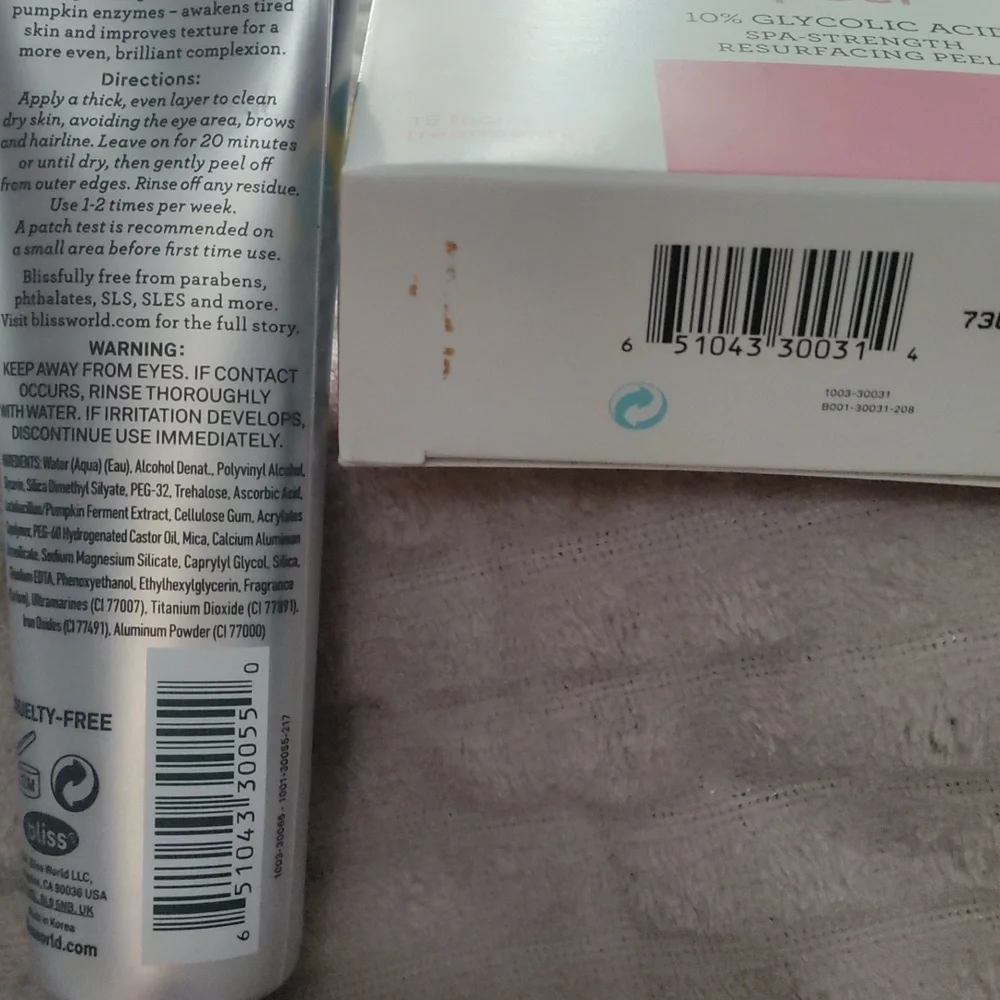 Bliss Blush Pink Peel-Off Mask & Incredi-Peel Set - Picture 6 of 6
